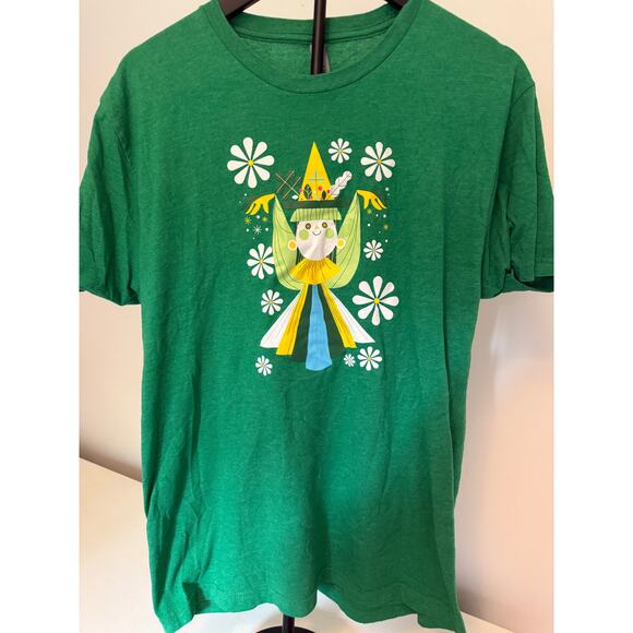 Bob Baker Marionette Theater Green Witch T-Shirt Size Large - Picture 1 of 3